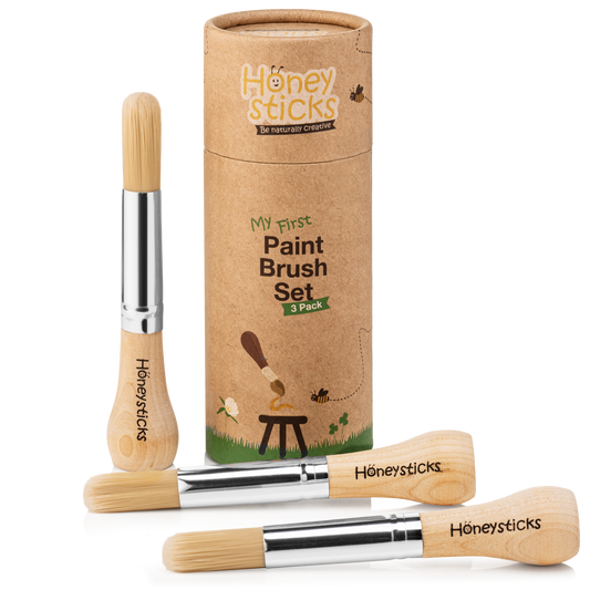 Honeysticks My First Paint Brush Set - 3 Pack by Honeysticks USA