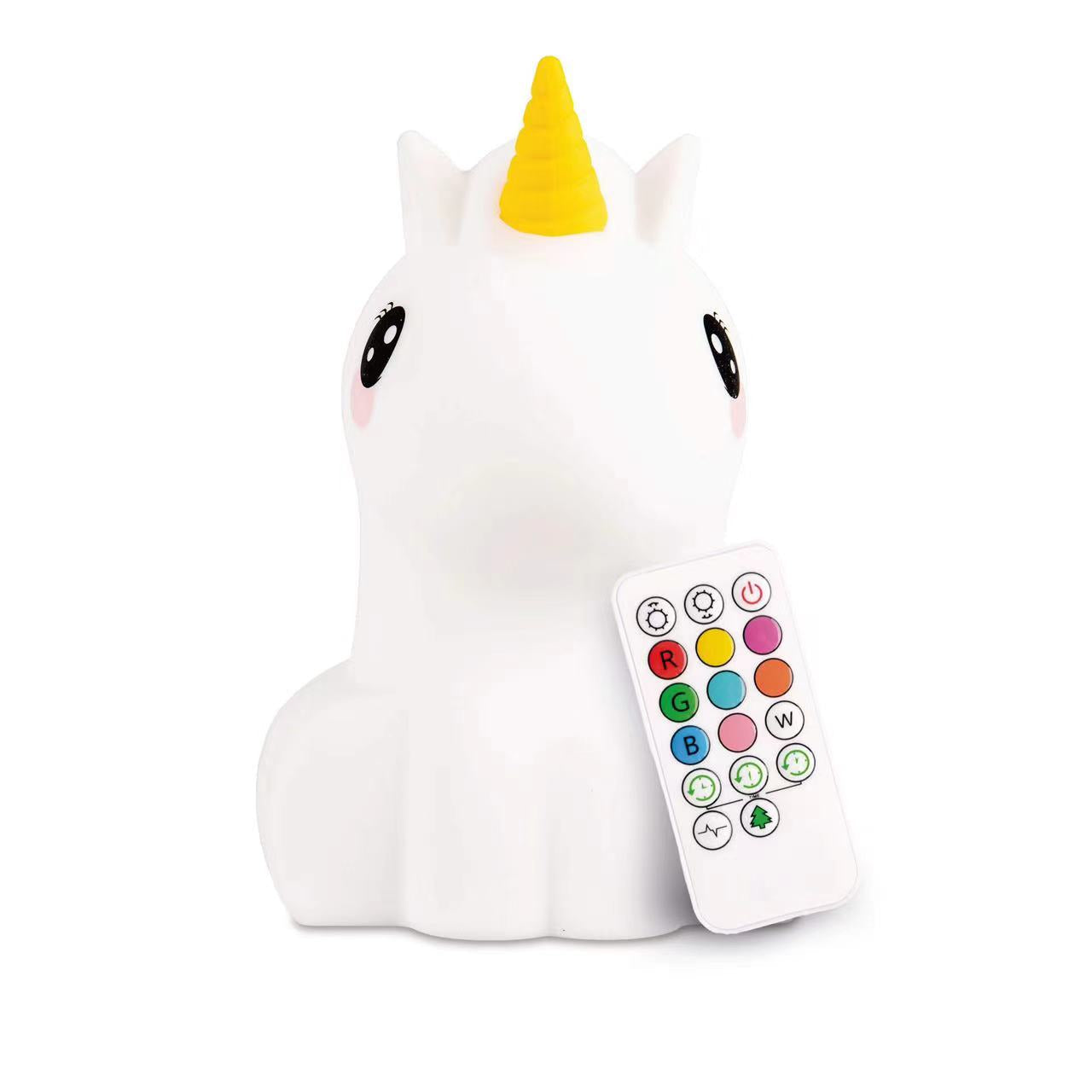 Unicorn Night Light Nursery Lamp by EP Light