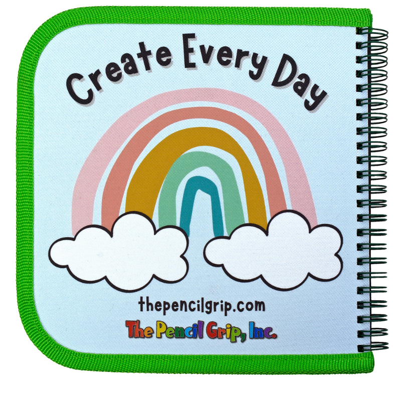 Daily Doodler Reusable Activity Book- Travel Cover, Includes 4 Wonder Stix by The Pencil Grip, Inc.