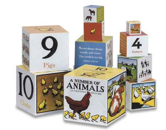 A Number of Animals Nesting Blocks by The Creative Company Shop