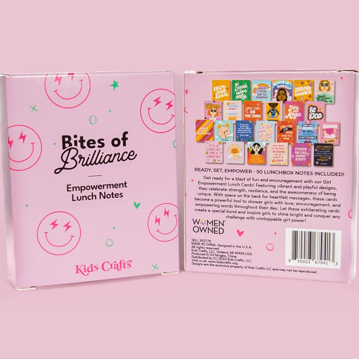 Bites of Brilliance Lunch Box Note Cards by Kids Crafts