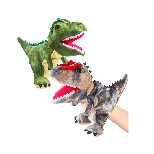 Realistic Dinosaur Hand Puppets by Plushy Planet
