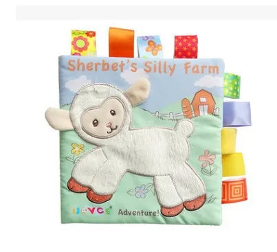 Animal Style Baby Learning Cloth by Plushy Planet