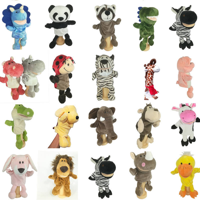 33cm Animal Hand Puppet: Educational, Plush Toys, Storytelling, Children, Kid by Plushy Planet
