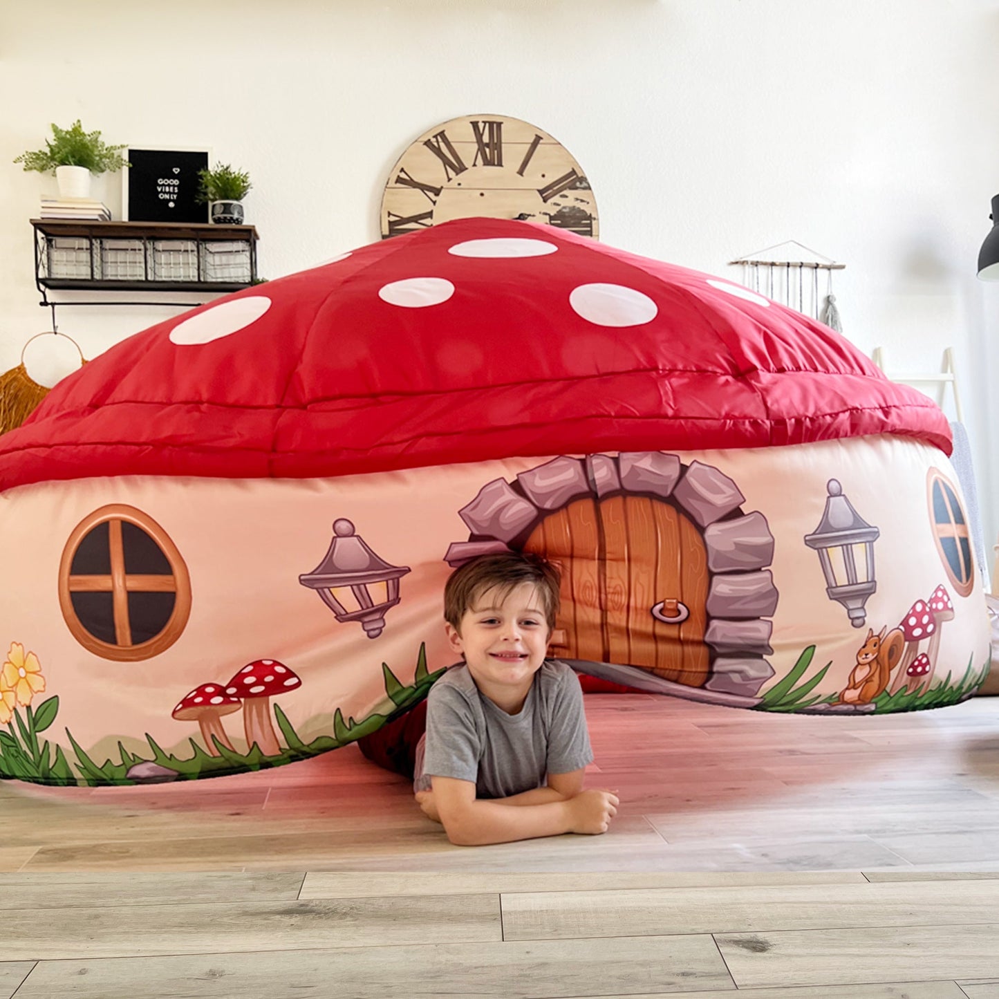 The Original AirFort - Mushroom House by AirFort.com