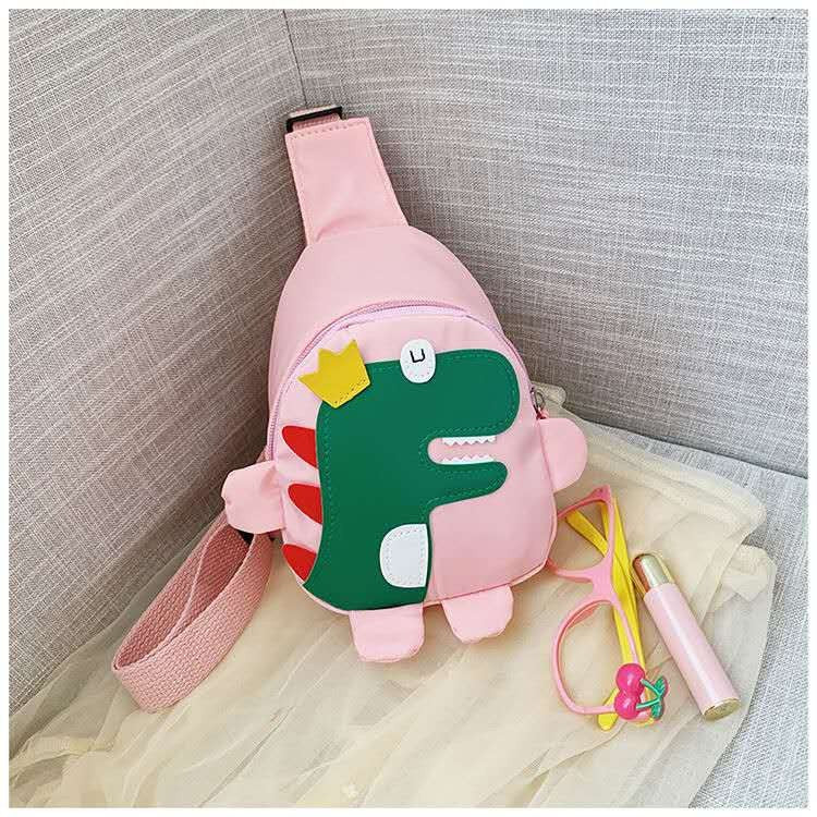 Children Baby Cartoon Dinosaur Pattern Chest Bags Nylon Crossbody Bag by MyKids-USA™